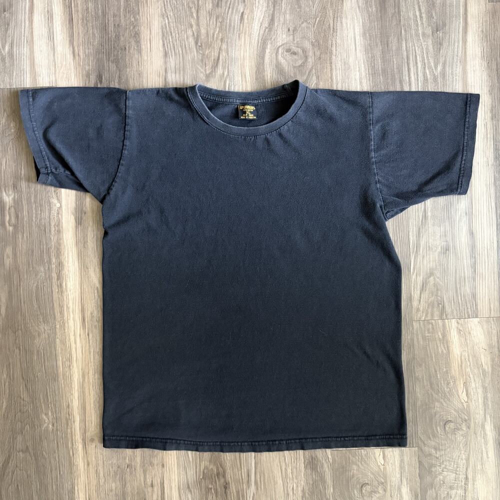 Vintage Faded Black T-Shirt Men's Size M Black 1990s Even Fade BOXY